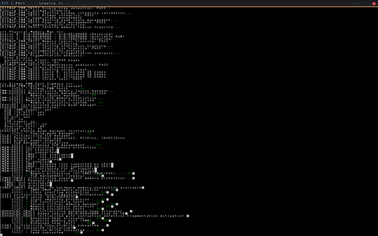 Forest OS screenshot